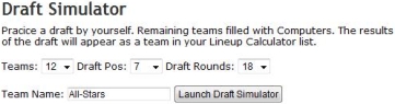 Draft Simulator